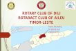 Rotarct Club of Aileu