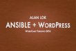 Ansible + WordPress - WordCamp Toronto 2016