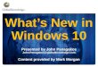 What's New in Windows 10