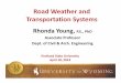 Transportation and Road Weather