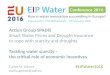 Tackling water scarcity - the critical role of economic incentives