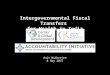 Intergovernmental Fiscal Transfers for Health in India