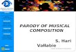 Parody of musical composition