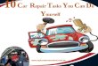 Car Repair You Can Do Yourself