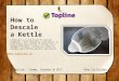 How to Descale a Kettle in 3 Easy Steps