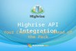 Highrise API Integration