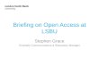 Briefing on Open Access at LSBU December 2015