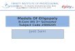 Models of oligopoly