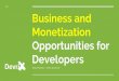 Business and Monetization Opportunities for Developers