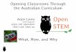 Opening Classrooms Through the Australian Curriculum