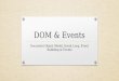 DOM & Events
