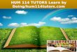 Hum 114 tutors learn by doing hum114tutors.com