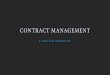 Contract Management, a strategic perspective | Arjen van Berkum