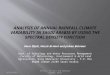 Analysis of Annual Rainfall Climate Variability in Saudi Arabia by Using Spectral Density Function