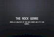 The rock genre media a2 research