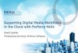 Supporting Digital Media Workflows in the Cloud with Perforce Helix