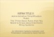 HIPAA TITLE II (2)