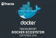 Tracxn Research —  Docker Ecosystem Startup Landscape, September 2016