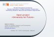 Open project "Universities for future"
