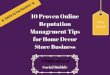 10 proven online reputation management tips for home decor store business
