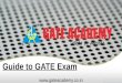 Guide to gate exam