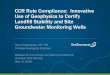 Pendergrass, Gary, GeoEngineers, CCR Rule Compliance Innovative Geophysics to Certify Landfill Stability and Site Groundwater Monitoring Wells, MECC, 2016, Overland Park
