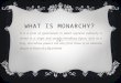 What is monarchy