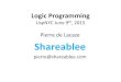 Logic Programming and ILP