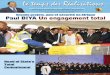 Bulletin n°16 du mensuel du cabinet civil, le temps des réalisations