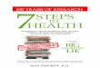 7 Steps to Health and the Big Diabetes Lie Free Report