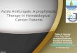 Azole Antifungals: a prophylactic therapy in hematological cancer patients