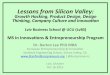 Growth Hacking, Product Design, Design Thinking & Company Innovation Culture - Burton Lee - LvBS - Oct 16 2015 - Final