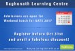 GATE 2017 Weekend batches at Raghunath Learning Centre