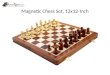 Magnetic chess set, 12x12 inch (1) (1)