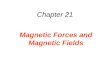 Ch21 magnetic fields and forces  23 july 2015