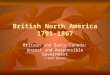 British North America 1791-1867