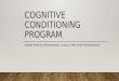 Cognitive Conditioning program in sports with Neurotracker