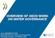 Overview of OECD work on water governance