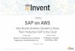 (ISM215) Why Brooks Brothers Moved Their Production SAP to AWS