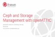 openATTIC Ceph Management @ OpenSuse Con - 2016-06-23