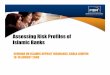 Alhuda CIBE - Assessing Risk Profiles of Islamic Banks