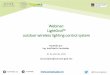 LightGrid™  outdoor wireless lighting control system, (Conuee e ICA Procobre, Abr. 2016)