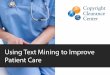 WEBINAR: Using Text Mining to Improve Patient Care (June 24 at 9 a.m. and 1 p.m. EDT)
