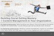 Effective social selling - social selling mastery for sales and marketing