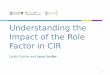 Understanding the Impact of the Role Factor in Collaborative Information Retrieval