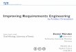 Improving Requirements Engineering by Artefact Orientation