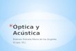 Optica y acustica