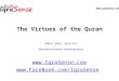 Virtues, Benefits, and Miracles of Quran