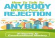 How to talk to anybody without fear of rejection by Marcus Oakey