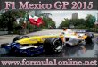 View Mexico GP 2015 Live Stream